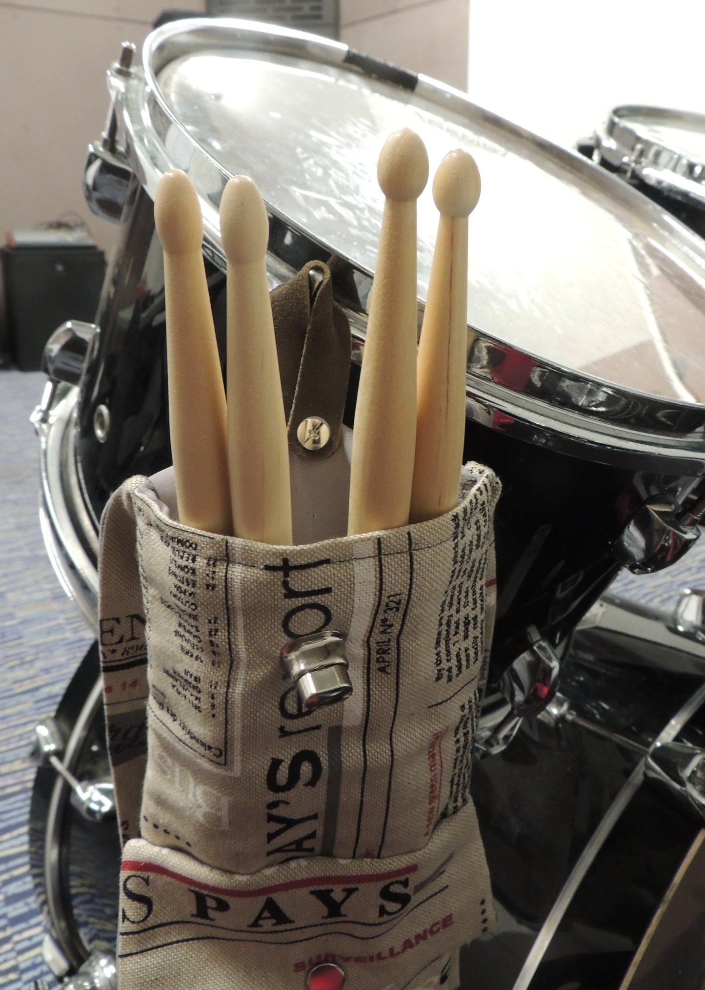 Sacoche de transport pour baguette de batterie