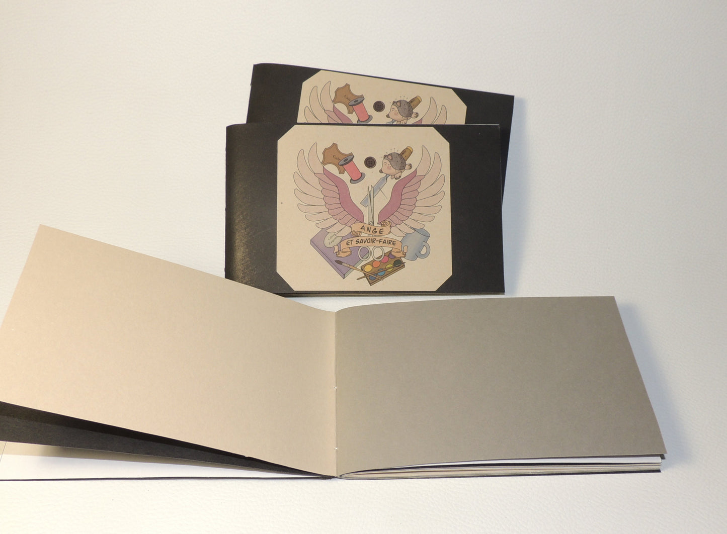 Recharge pour carnet de voyage feuilles teinté