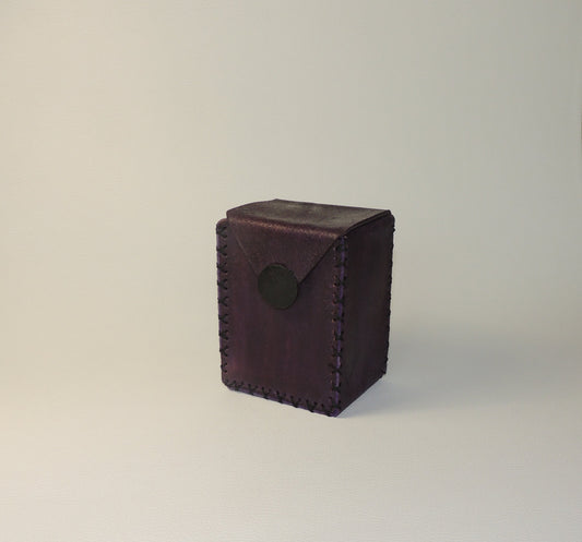 Deck en cuir pour carte à collectionner