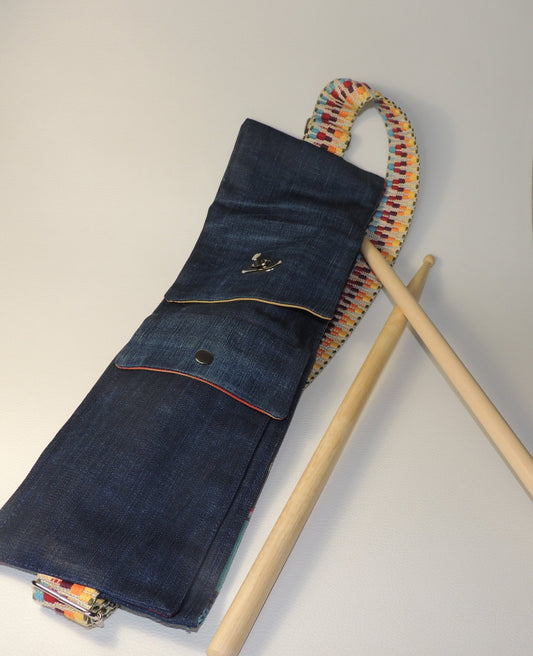 Sacoche de transport pour baguette de batterie