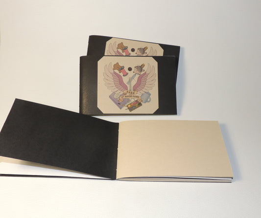 Recharge pour carnet de voyage feuilles teinté