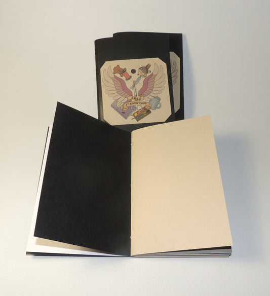 Recharge pour carnet de voyage feuilles teinté